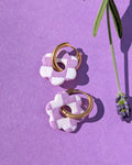 Purple Checkered Flower